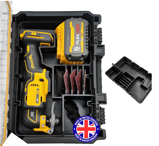 How to Organise Your DeWalt Oscillating Multi-Tool in TSTAK