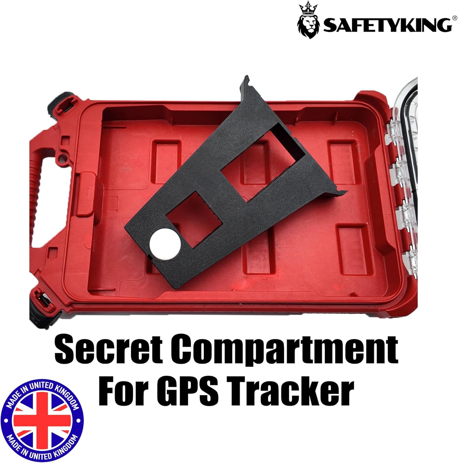 Milwaukee Packout Compatible Liner Organiser for Packout Compact Box (48-22-8435) – Precision Rigid Insert for Wrench/Spanner Organizer (Insert Only, Tools & Box Not Included)