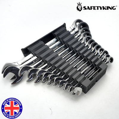 Milwaukee Packout Compatible Liner Organiser for Packout Compact Box (48-22-8435) – Precision Rigid Insert for Wrench/Spanner Organizer (Insert Only, Tools & Box Not Included)