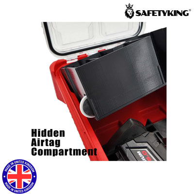 Milwaukee Packout Compatible Liner Organiser for Packout Compact Box (48-22-8435) – Precision Rigid Insert for M18 Multitool Organizer (Insert Only, Tools & Box Not Included)